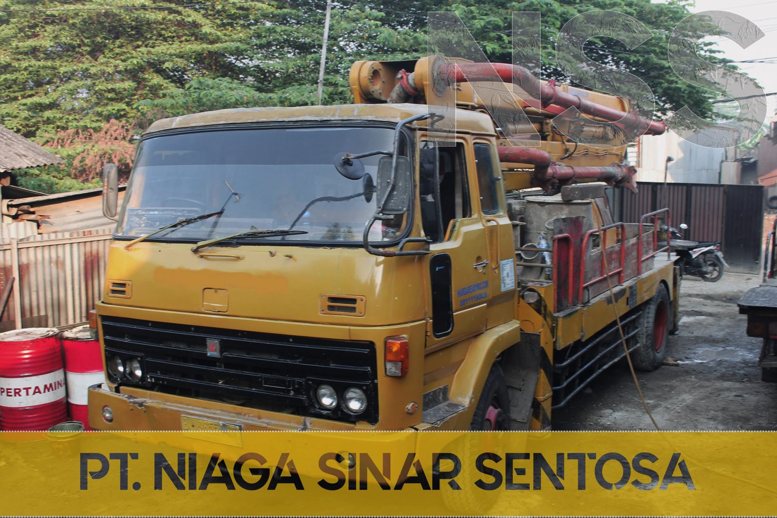 Pompa Beton Standar 2021